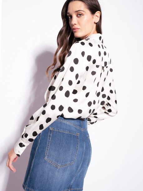 Polka dot shirt - 4