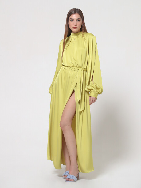 Long dress with open back - 5