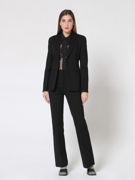 Milano stitch single-breasted blazer - 3