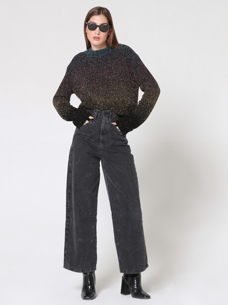 Basic lurex sweater - 3