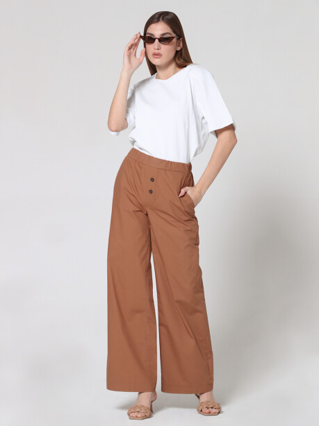 Wide fit pajama pants - 3