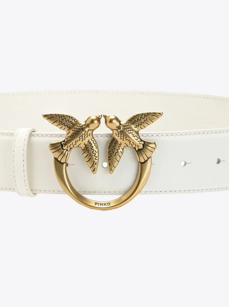 Love Birds leather belt - 2