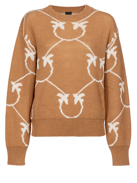 Monogram jacquard pullover - 1