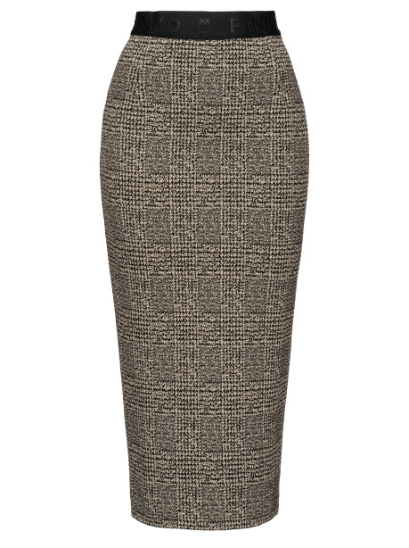 Longuette in herringbone stitch - 1