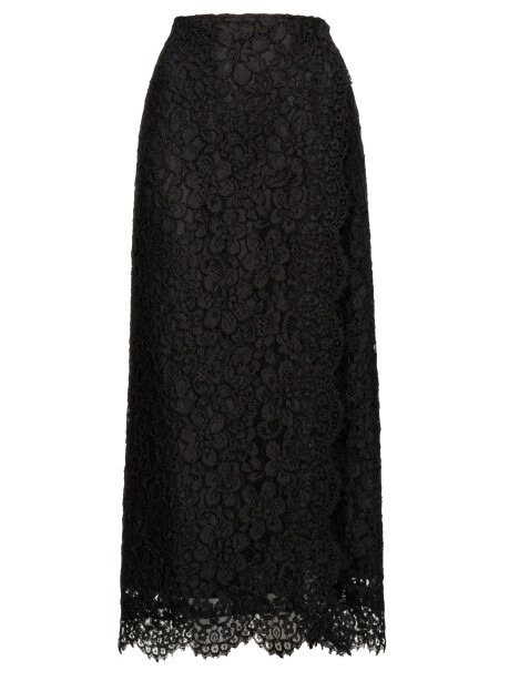 Lace long skirt - 3