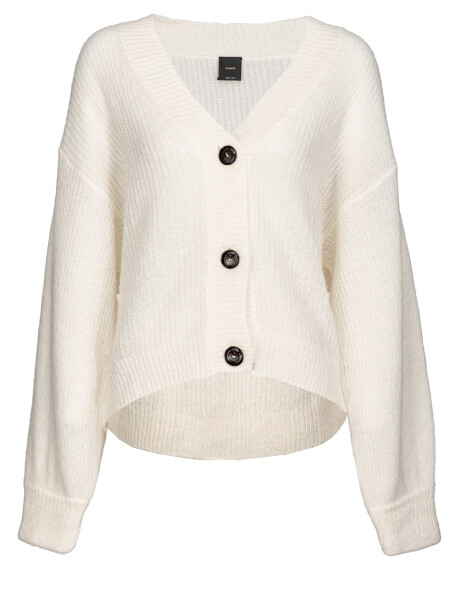 Short English rib cardigan - 1