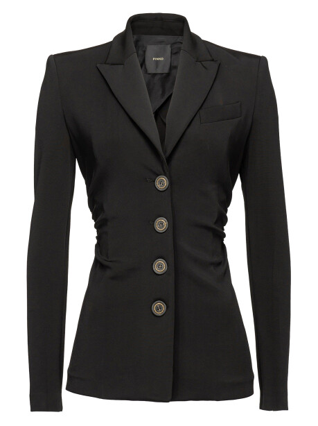 Slim blazer in technical fabric - 1