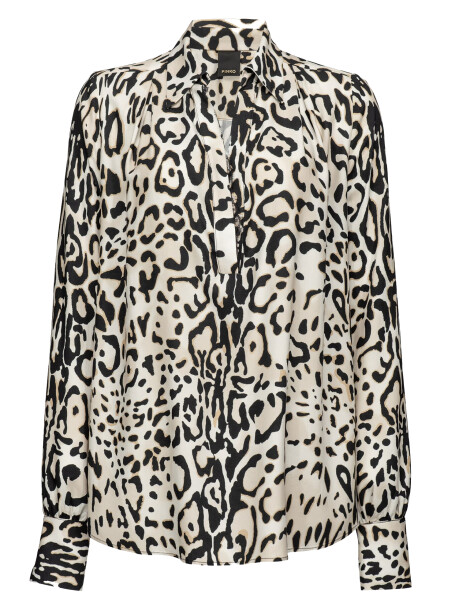 Animalier print blouse - 1