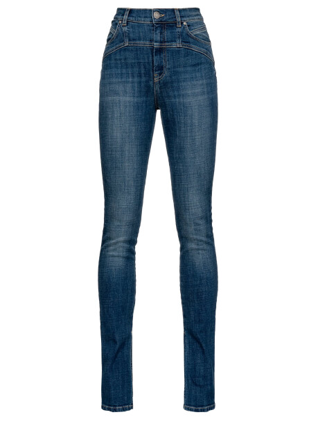 Jeans skinny a vita super alta - 1