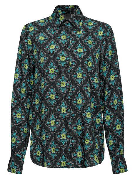 Geometric patterned shirt - 1