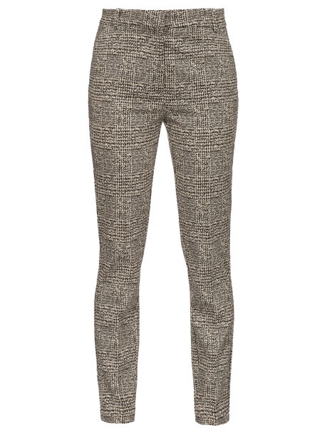 Pantaloni in punto stoffa spigato - 1
