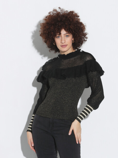 Maglia in misto mohair - 1