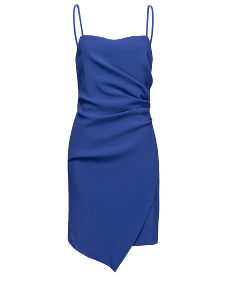 Mini dress with drapery - 1