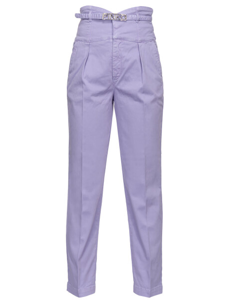 Chinos in stretch cotton gabardine - 1