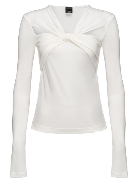 Fitted long-sleeved top - 1
