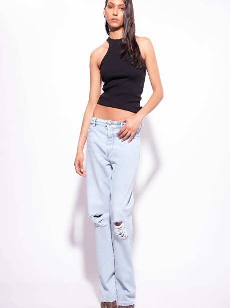 Vest top with olympic neckline - 2