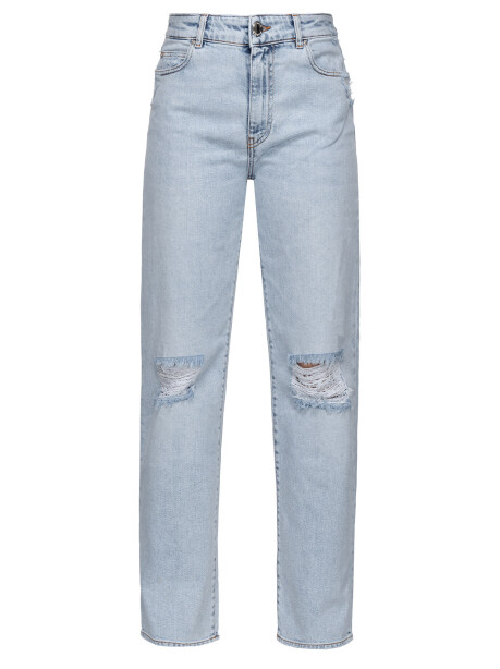 Jeans boyfriend con strappi - 1