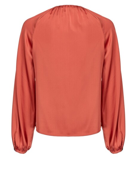 Blusa in satin stretch - 2
