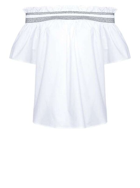 Blusa in popeline - 1