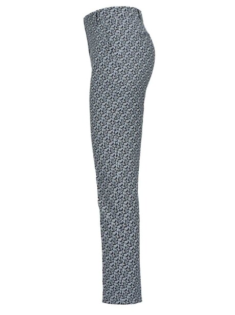 Pantaloni jacquard monogram stretch - 3