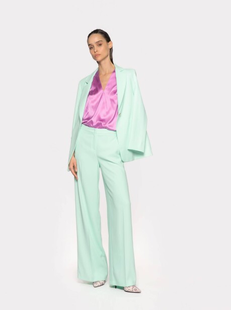 Blusa satin stretch - 4
