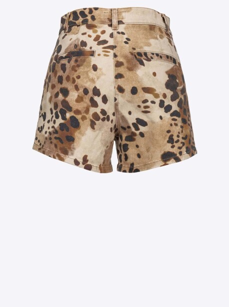 Shorts con stampa mimetica - 2