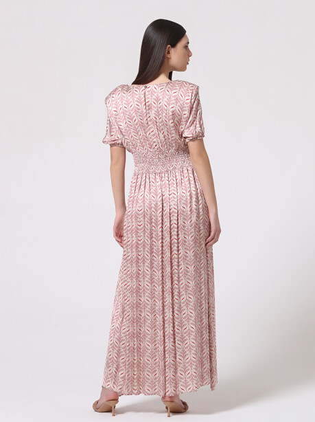 Long decò printed dress - 3