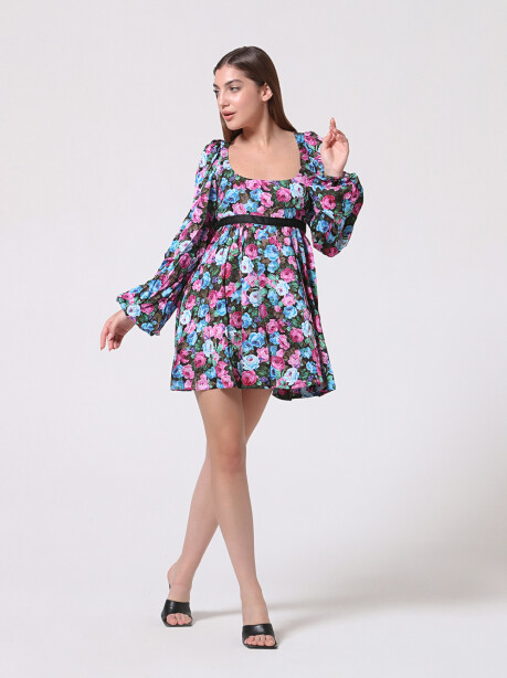 Floral print dress - 5