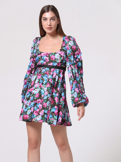 Floral print dress - 6