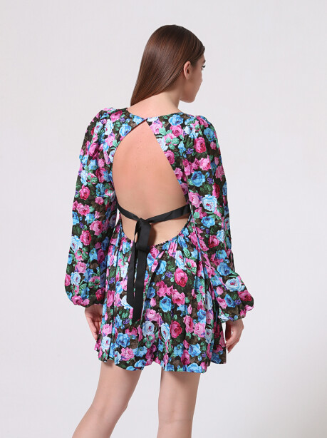 Floral print dress - 4