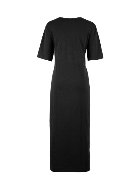 Vestito lungo mezza manica - 2