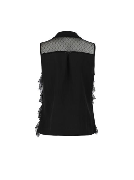 Camicia smanicata di pizzo - 2