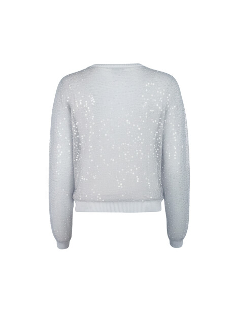 Sweater with transparent fabric - 2