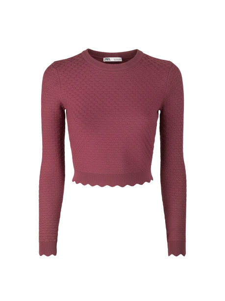 Maglione corto girocollo - 1