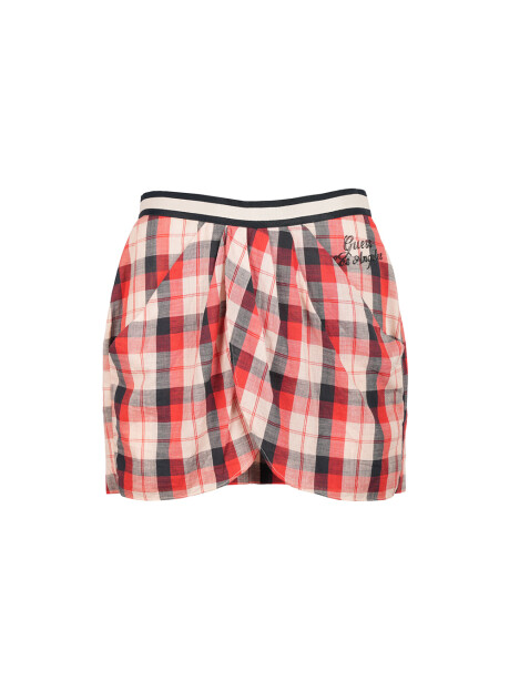 Checked miniskirt - 1