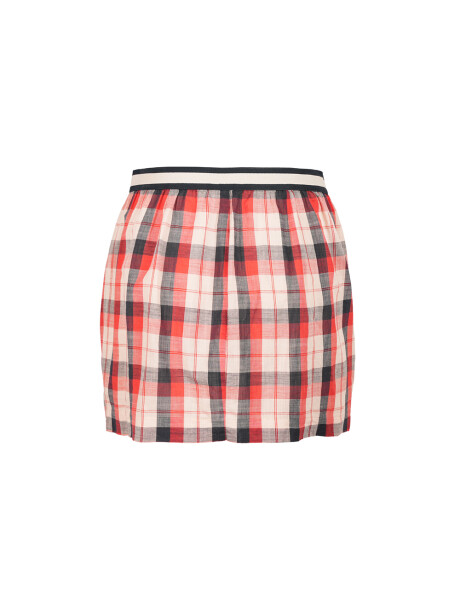 Checked miniskirt - 2