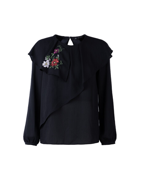 Blusa con volant - 1