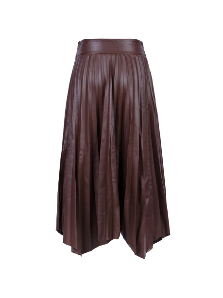 Long pleated skirt - 2