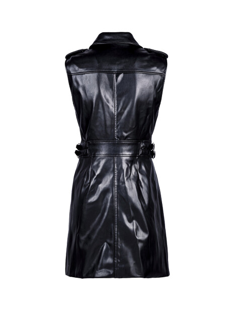 Faux leather dress - 3