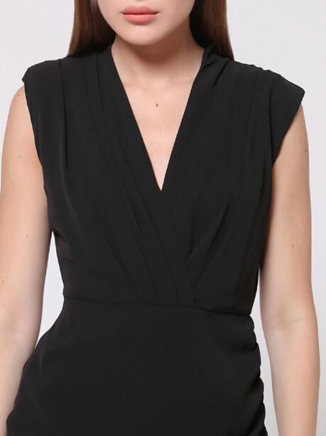 V-neck sheath dress - 6