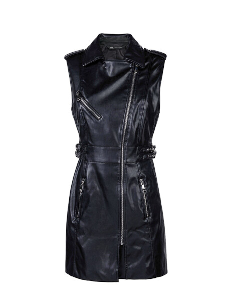 Faux leather dress - 1