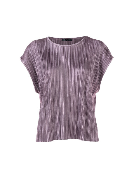 Pleated blouse - 1
