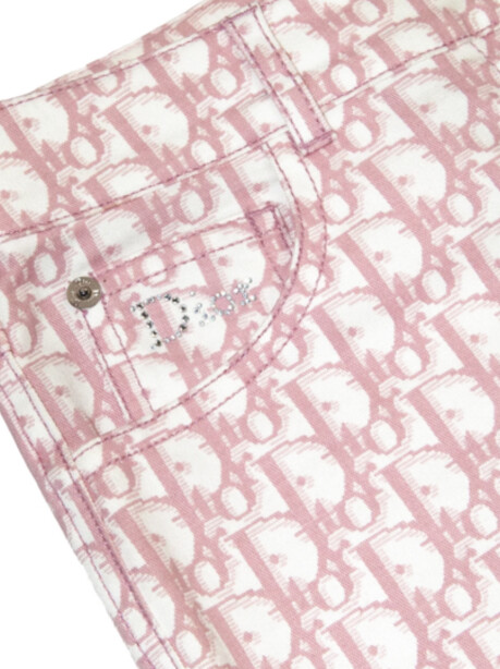 Jeans stampati all over logo Dior - 2