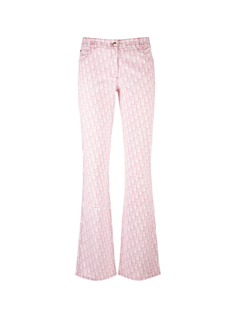 Jeans stampati all over logo Dior - 1