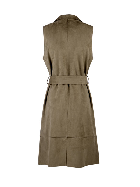 Waistcoat with belt - 2