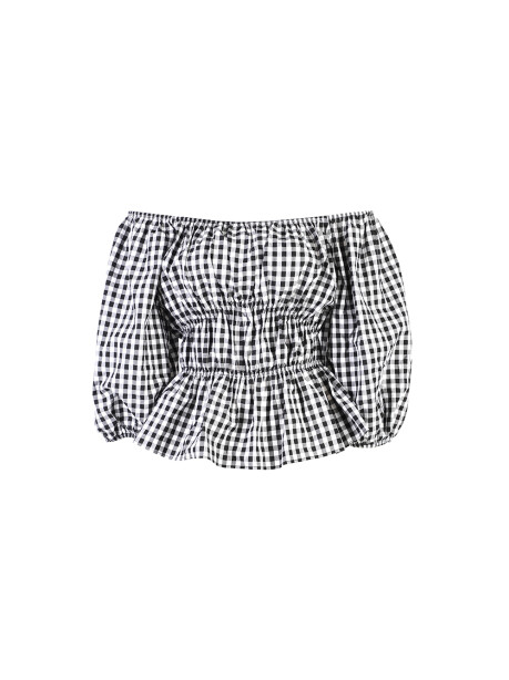 Shiffer neckline blouse - 1