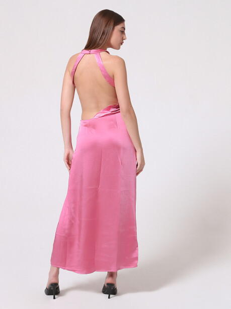 Long dress with porthole on the side - 5