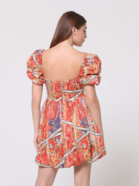 Printed patterned dress - 5