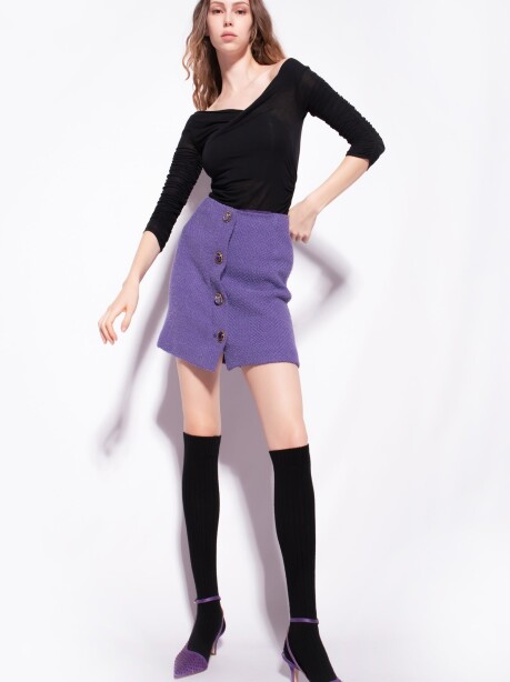 Maglia in misto cachemire - 4
