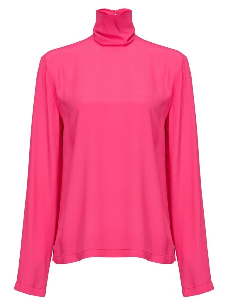 Silk blend crêpe de Chine blouse - 1